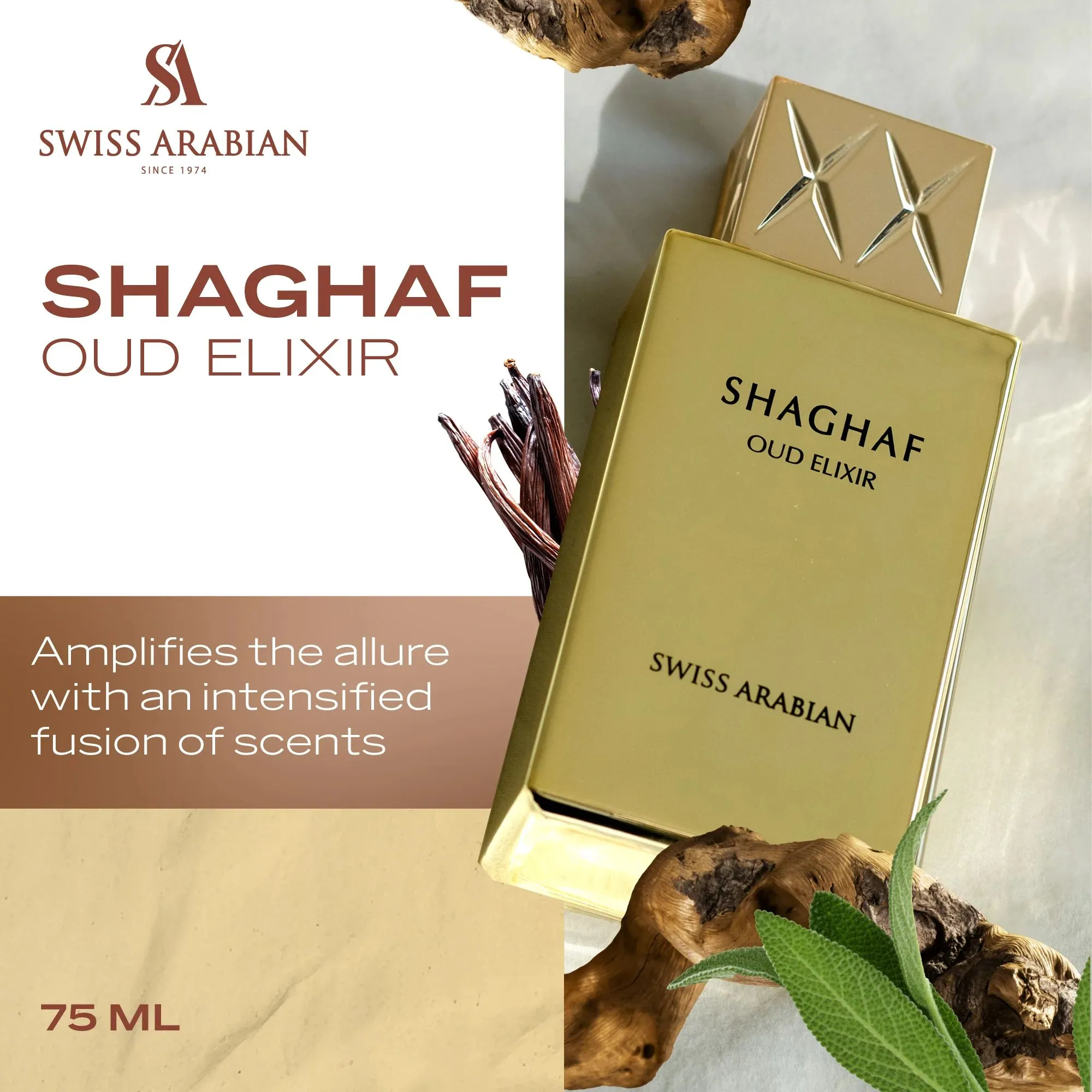 Shaghaf Oud Elixir Eau de parfum